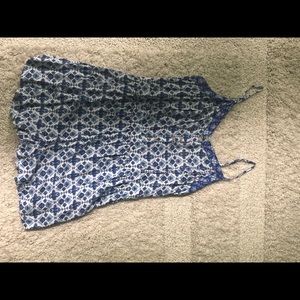 American eagle patterned romper